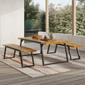 Acacia Wood 3 Piece Picnic Set K1404
