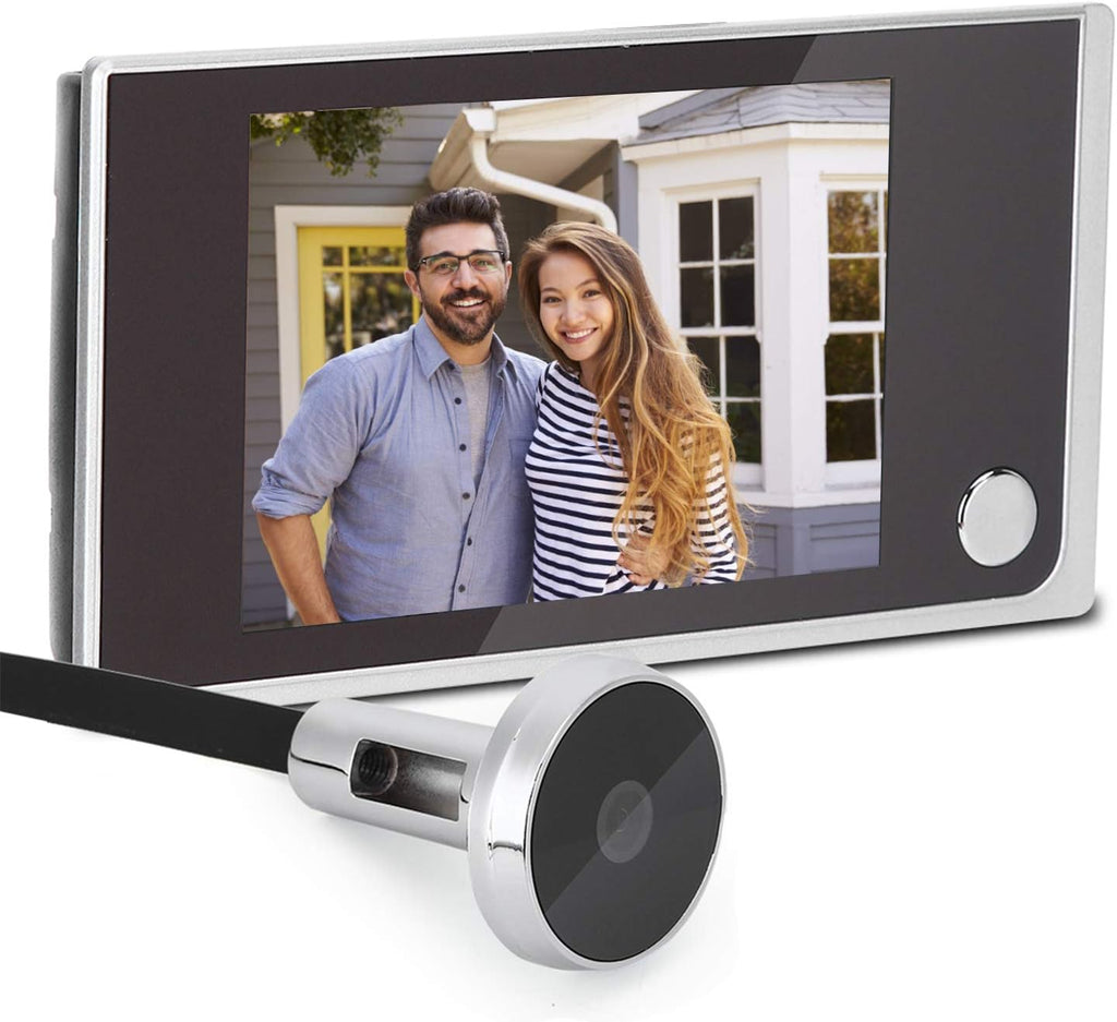 Video Doorbell 3.5 Digital LCD Security Camera 120 Degree Peephole Viewer U91371