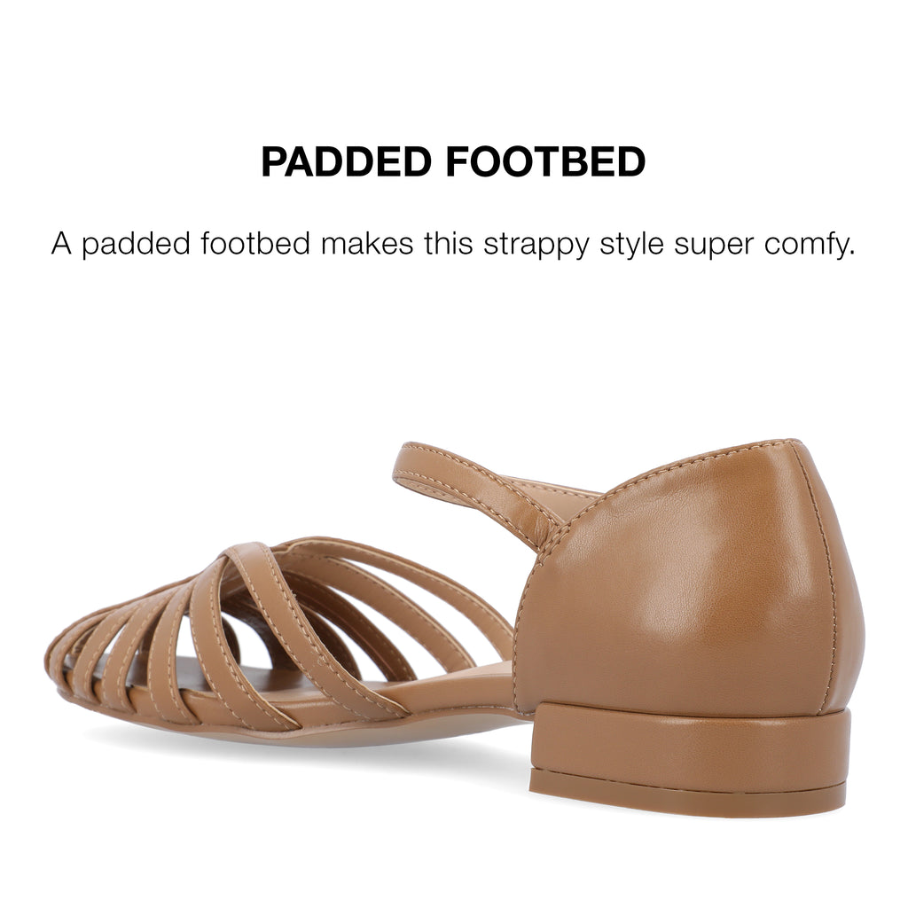 Womens Mary Jane Block Heel Round Toe Flats A46874