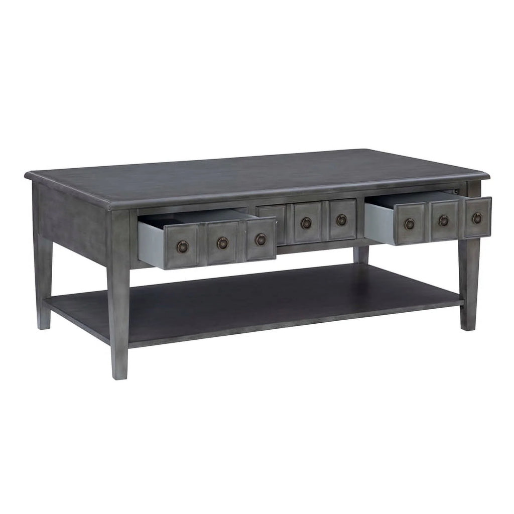 3-Piece Coffee Table Set with 2 Accent Tables in Gray G666