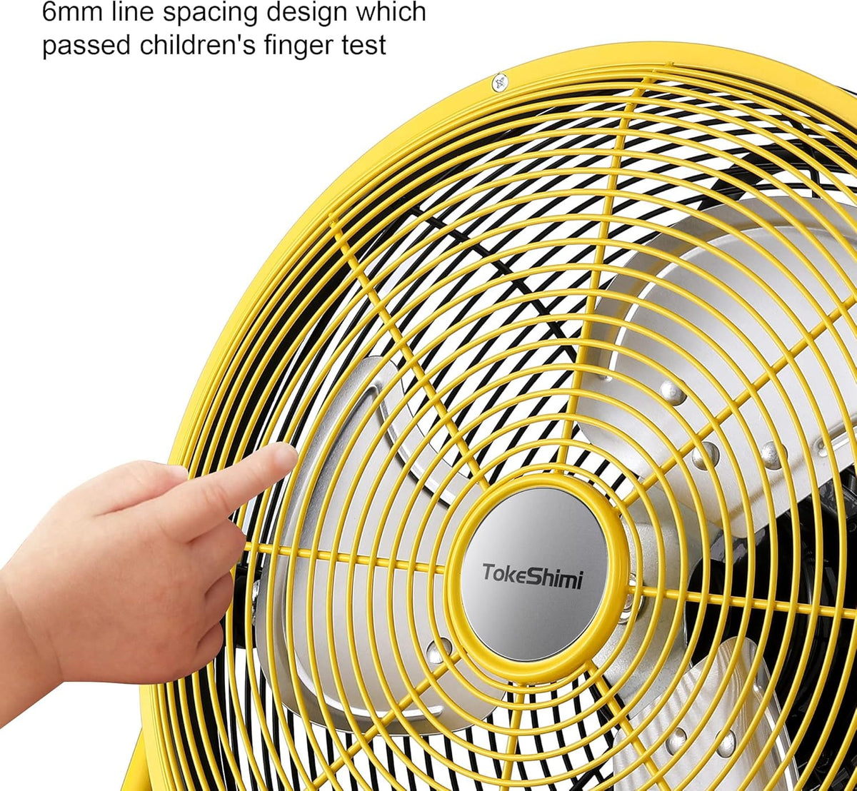 Cordless Rechargeable 12 Inch Floor Fan with Metal Blade R762