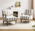 Upholstered Accent Chair Set Of 2 U582