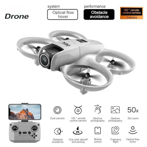Mini Drone with 1080P Dual Cameras, RC Aircraft Helicopter P300087