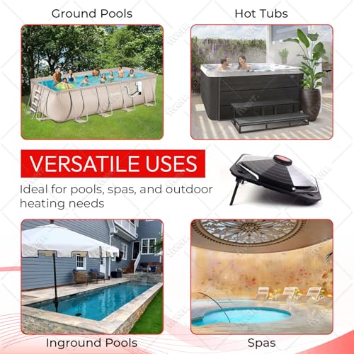 Black Solar Pool Heater Dome R71835