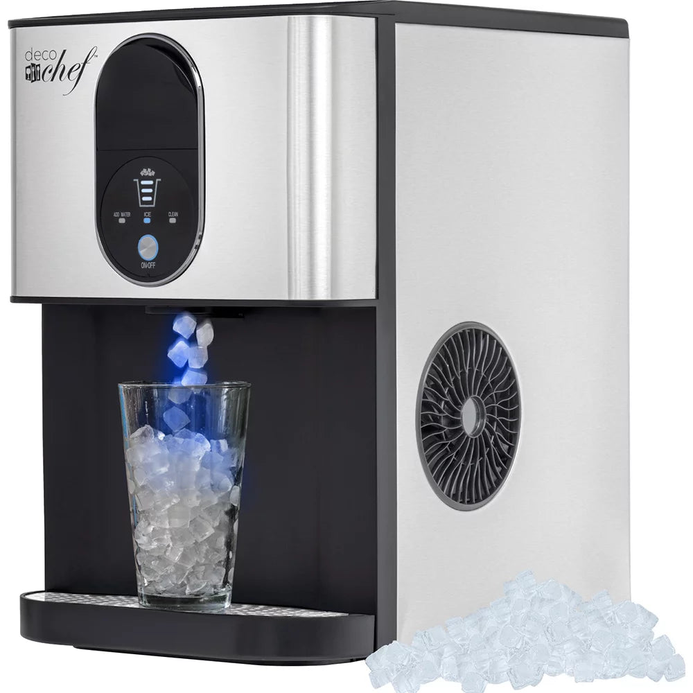 Self Dispensing Nugget Ice Maker Countertop 46LB Per Day H296639