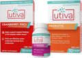 Cranberry PACs 30 Vegi Capsules + D-Mannose 500mg 120 Capsules + Probiotic 30 Delayed Release Vegi Capsules E776344