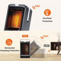 Oscillating Space Heater with Timer Remote Control Y495