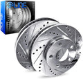 Rear Drilled and Slotted Brake Rotors Y27544