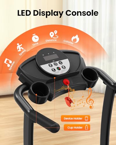3.0HP Folding Treadmill with Incline C3410