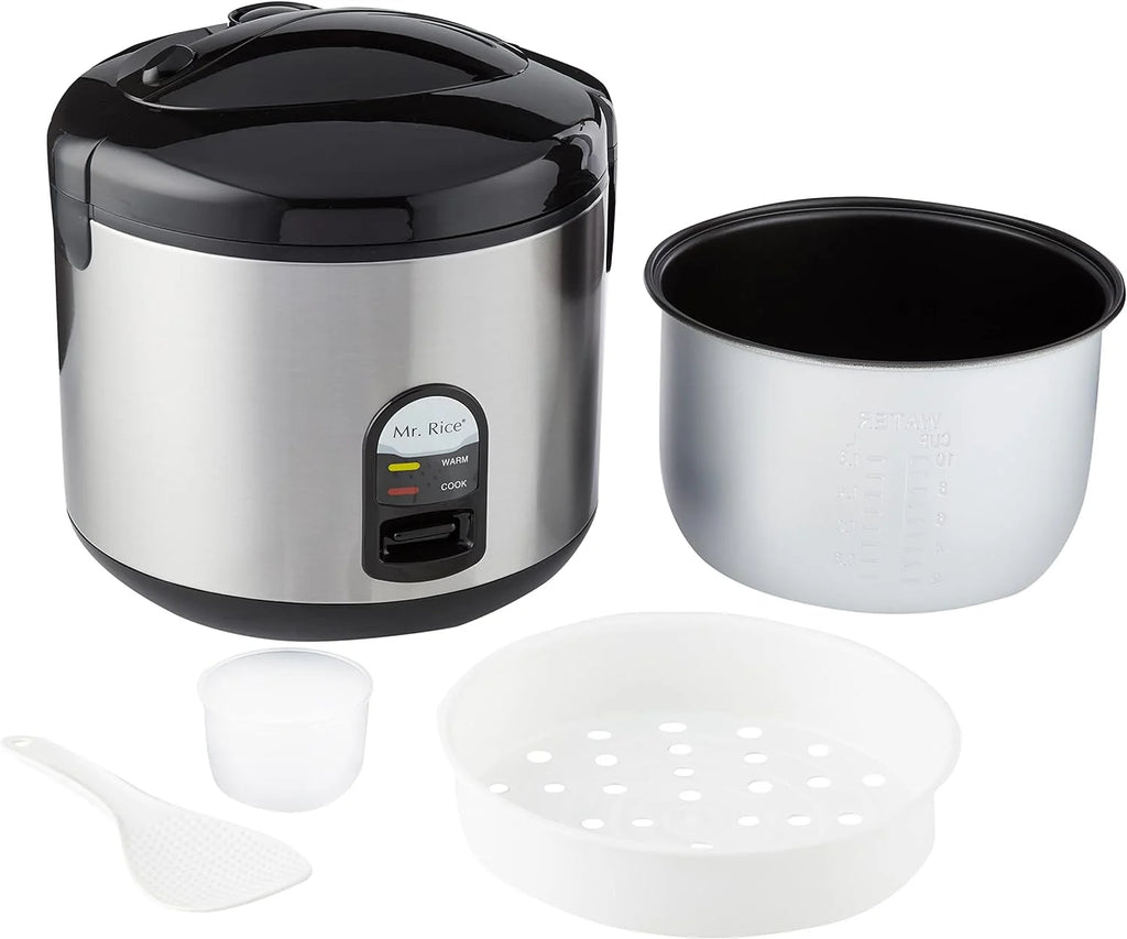 10 Cups Rice Cooker With Stainless Body M4689