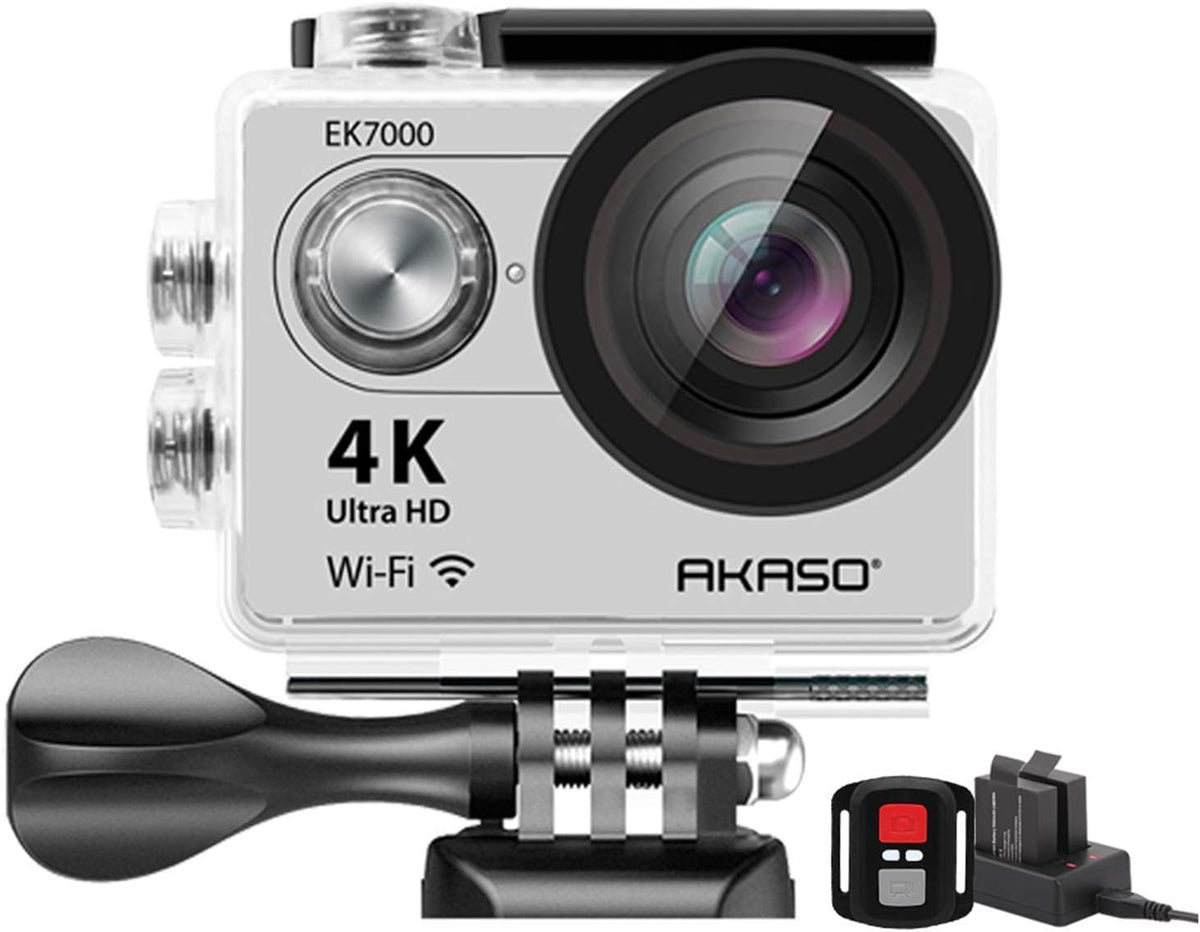 4K30FPS Action Camera 170 Degree Wide Angle 98FT Waterproof Camera X523