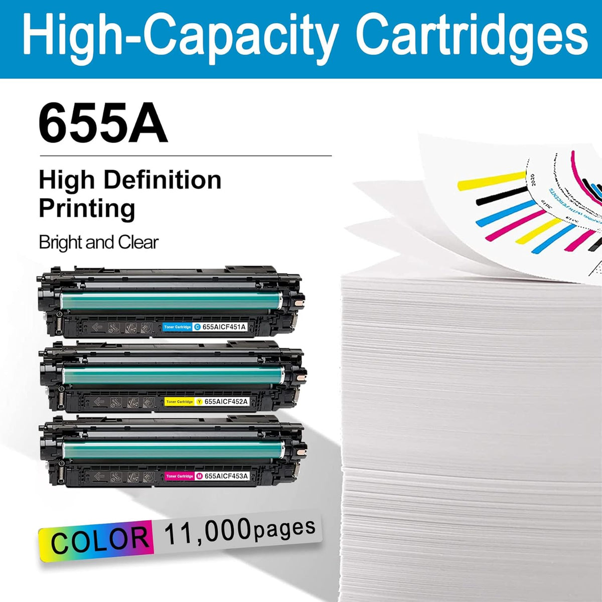 3 Pack Toner Cartridge Replacement X320603