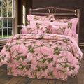 Pink Camo Comforter Set L147241