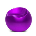 Purple Plastic Accent Stool Y64155