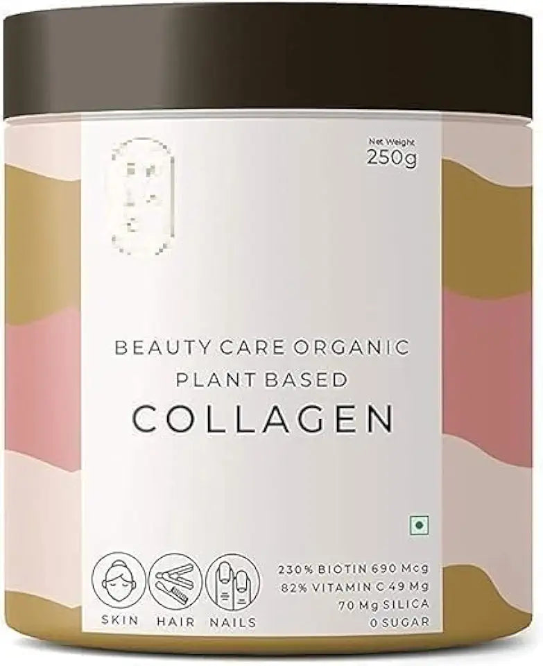 Organic Plant Based Collagen 250 Grams Pack of 2 X9757