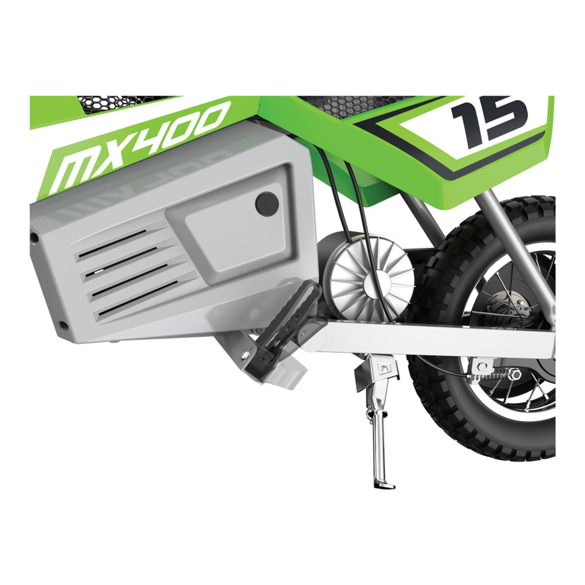 Green 24V Electric Toy Motocross Motorcycle E734