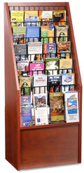 Floor Literature Rack with Adjustable Pockets X24029