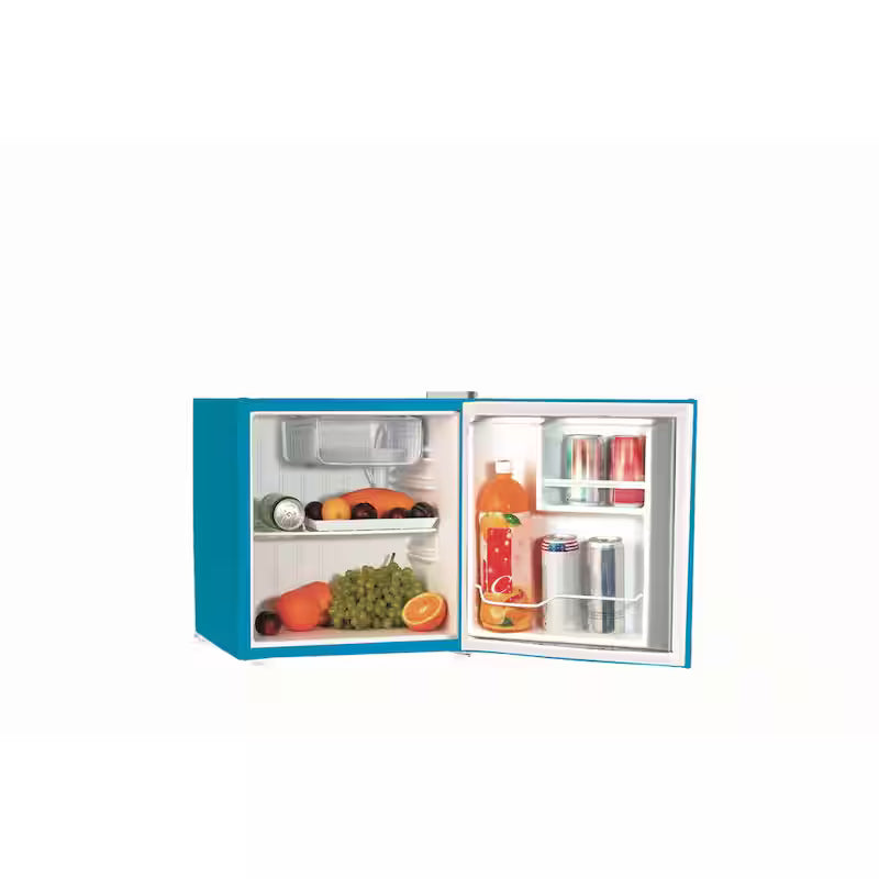 Blue 1.6 cu. ft. Mini Fridge with Freezer W381778