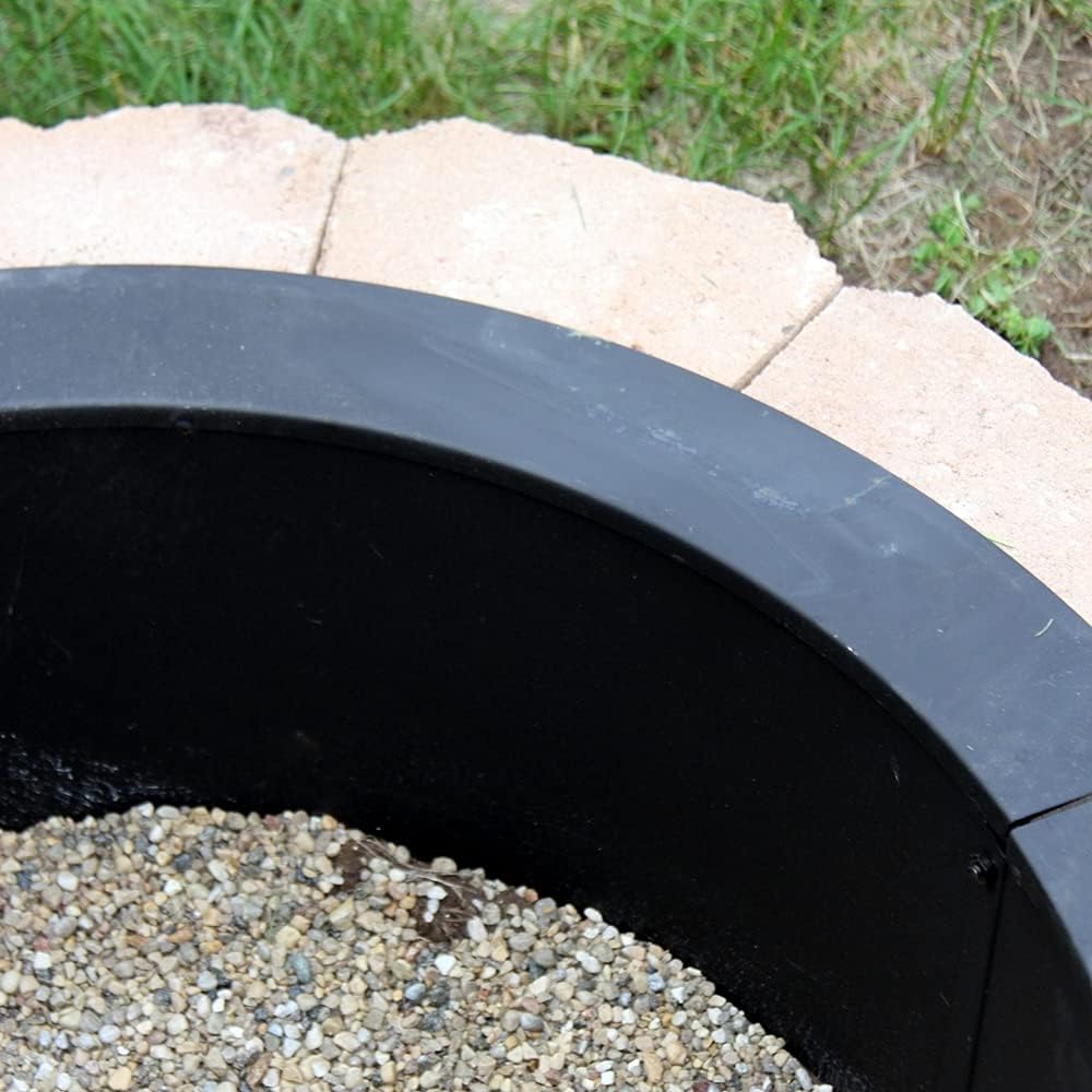 33 Inch Steel Fire Pit Ring W3718