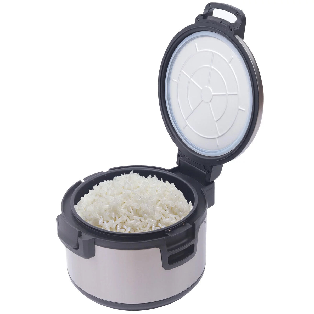 Stainless Steel Electric Rice Cooker with Non Stick Inner Pot J6248