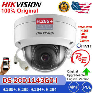 4MP PoE IP Dome Network Camera Z627264