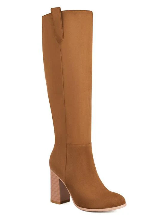 Suede High Heel Boots A2952