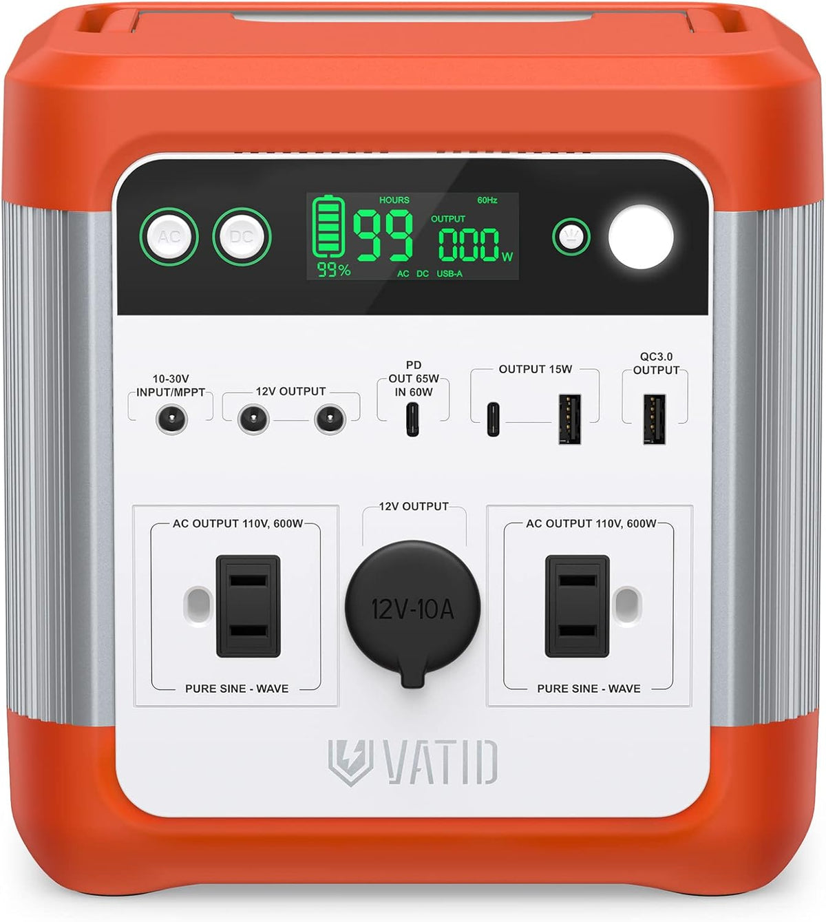 600W 518Wh Portable Power Station S3637