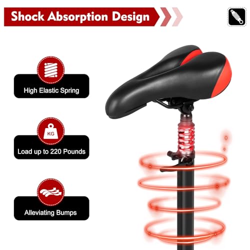 Adjustable Scooter Seat with Foam Cushion F7852