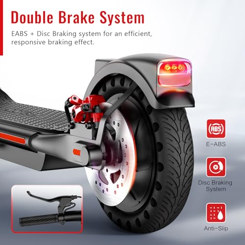 Electric Scooter with 8.5" Tires, Peak 500W Motor, Folding W6196