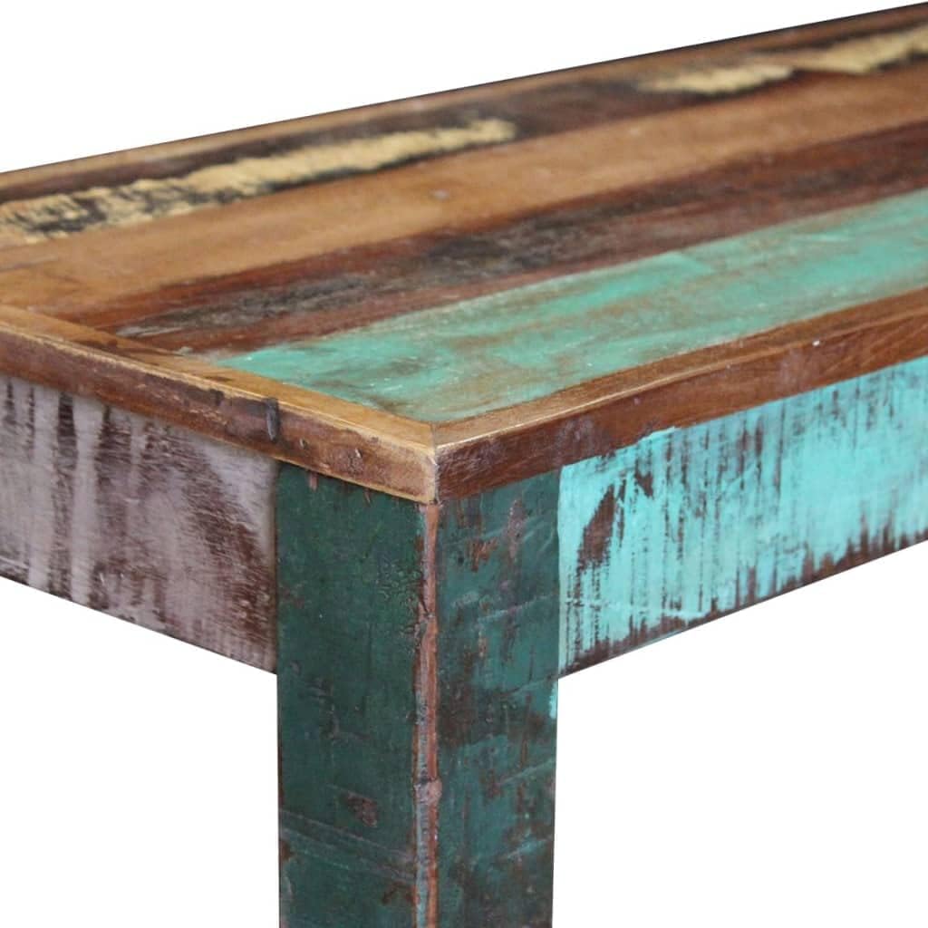 Solid Reclaimed Wood Bench 43.3"x13.8"x17.7" N131584