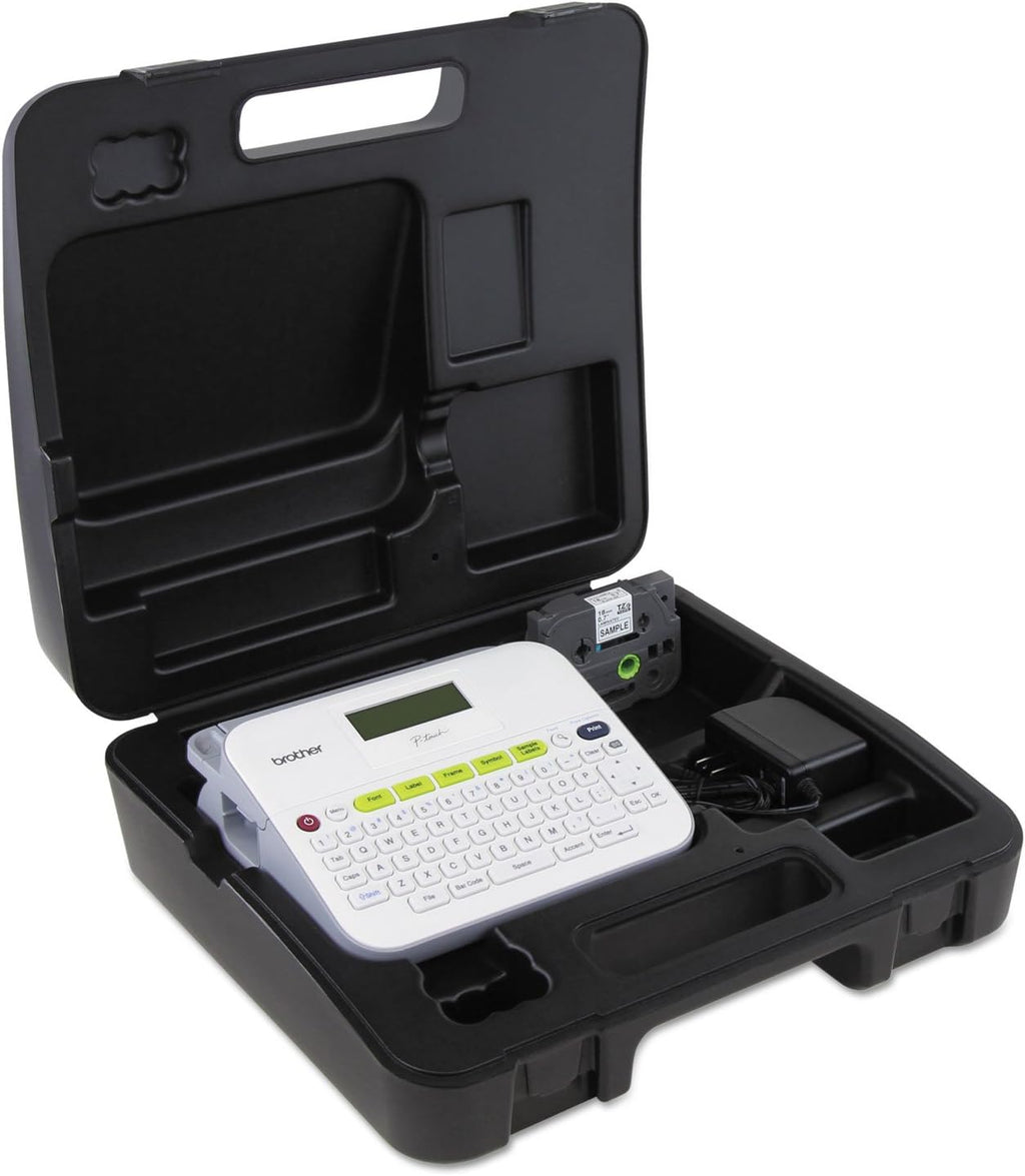 Compact Label Maker with Carry Case and Adapter V2141