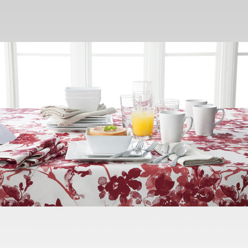 16pc White Porcelain Square Dinnerware Set O450050