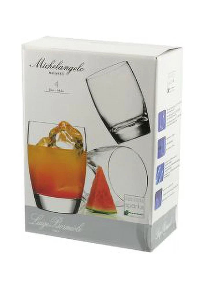 Set of 4 12-Oz. Double Old Fashioned Glasses Y571