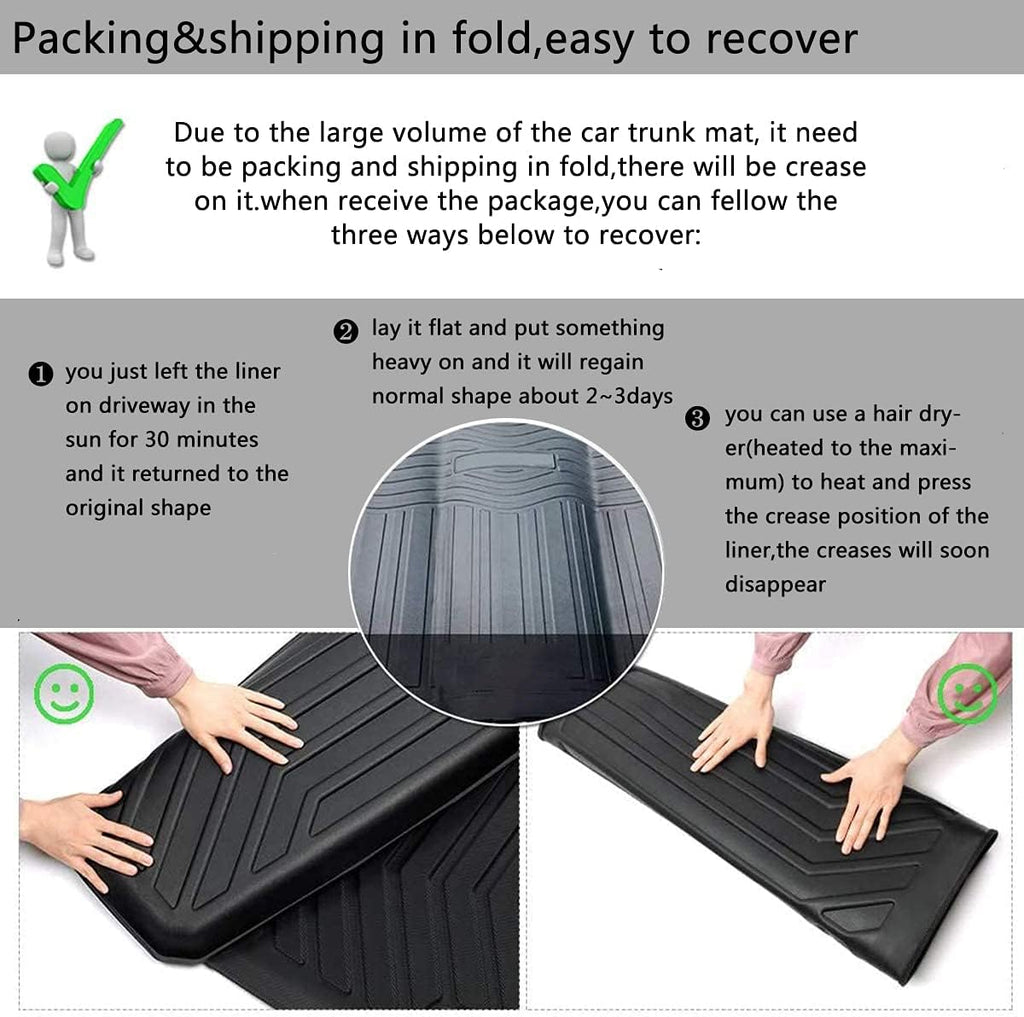 Ford Fusion Cargo Liner Trunk Mat J3328