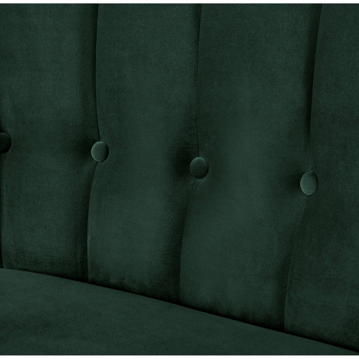 Orange Tufted Settee I870