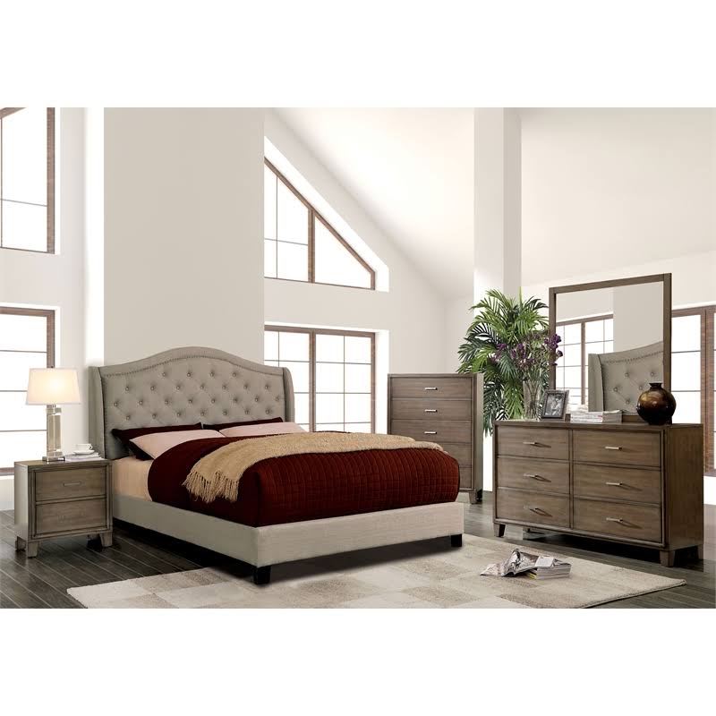 Tufted Full Bed I7873