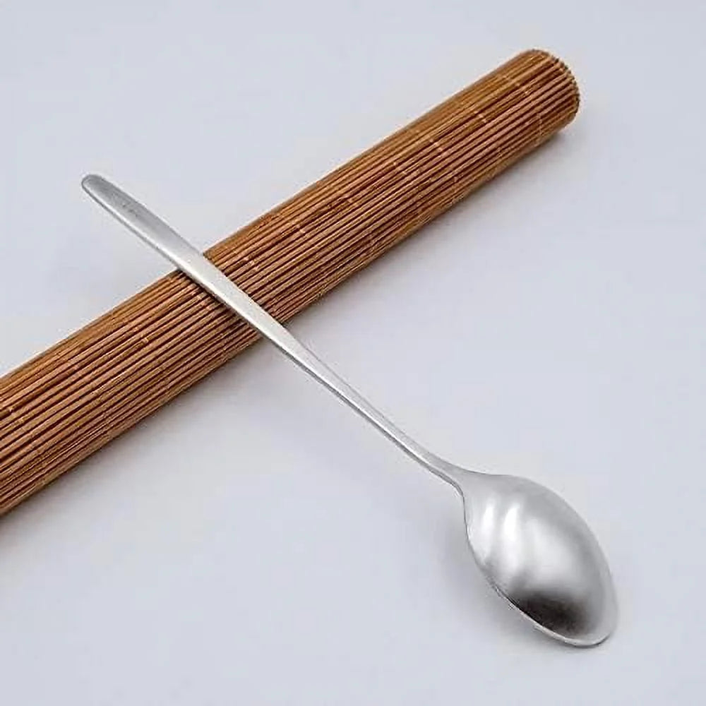 Sterling Silver Rice Spoon Dessert Spoon Stirring Spoon Tableware Q347097