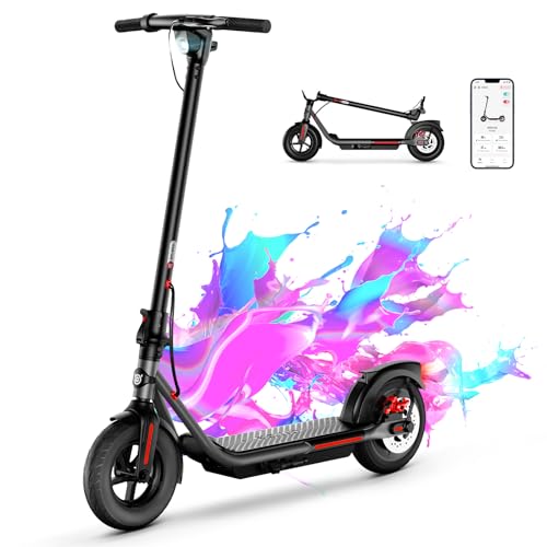 Electric Scooter with 8.5" Tires, Peak 500W Motor, Folding W6196