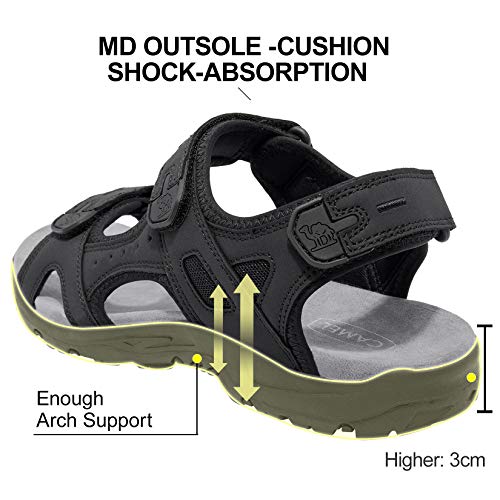 Waterproof Hiking Sandals with Arch Support U60817