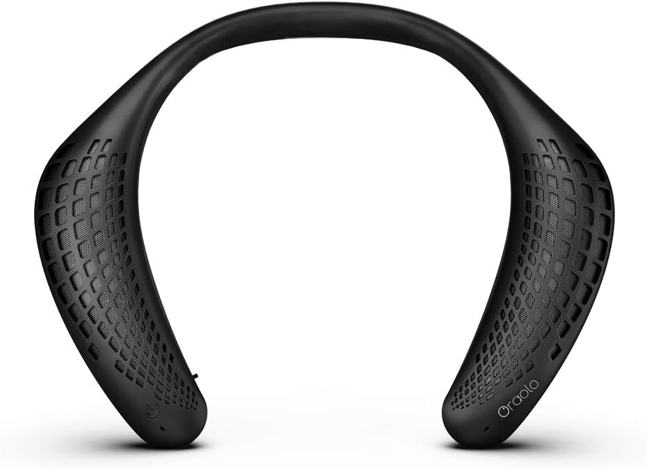 Black Neckband Bluetooth Speaker J2185