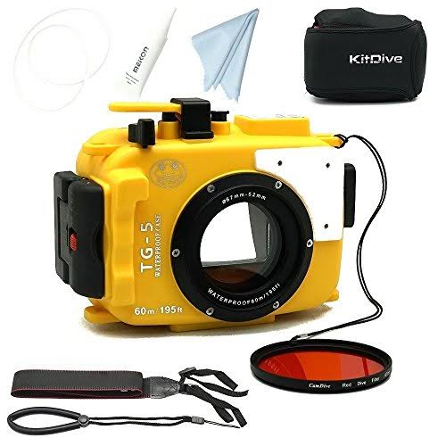 Yellow Waterproof Housing for Olympus TG-5 G24722
