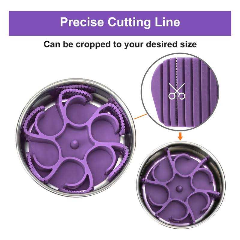 Silicone Spiral Dog Slow Feeder Dog Bowls U36287