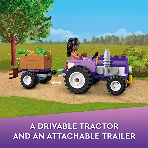 Organic Farm House Set with Toy Horse, Stable, Tractor and Trailer plus Animal Figures S285574