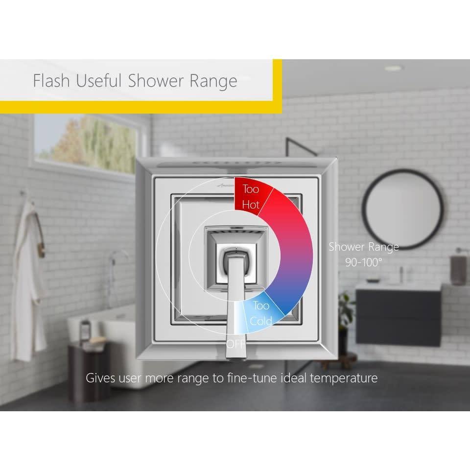 Tub and Shower Trim Package with 2.5 GPM D493