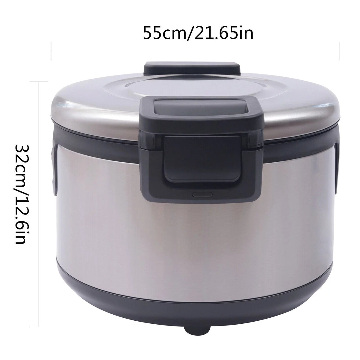 Stainless Steel Electric Rice Cooker with Non Stick Inner Pot J6248