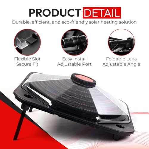 Black Solar Pool Heater Dome R71835