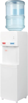 White Stainless Steel Top Loading Water Cooler Dispenser Q850