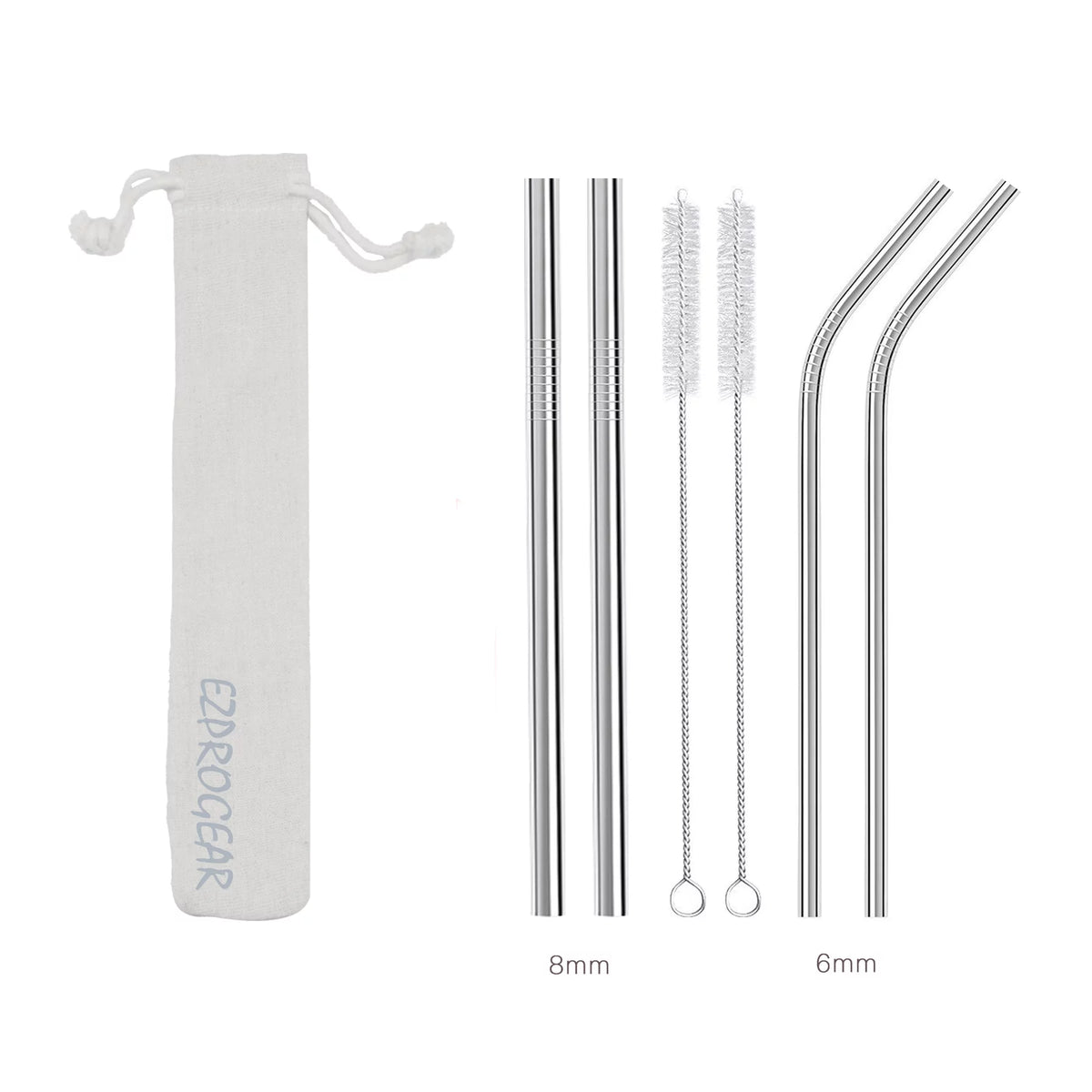 40 oz 2 Pack Stainless Steel Double Wall Vacuum Insulated Tumbler with Handle and Straws O84844