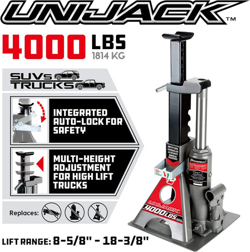 2 Ton Hydraulic Bottle Jack and Jackstand V6469