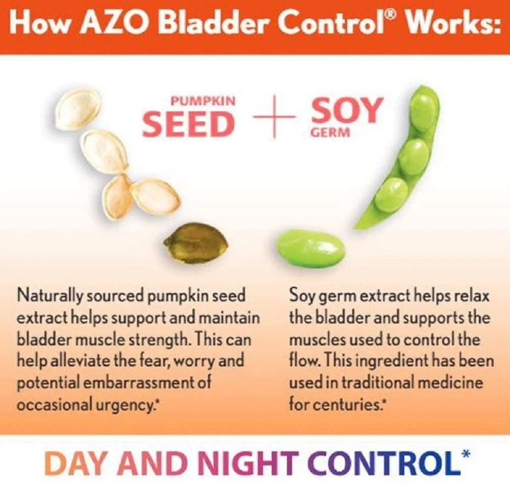 54 Count Bladder Control Supplement Capsules H426